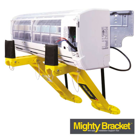 Mini-split installation support bracket, Mighty Bracket, Xtra