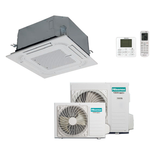 AIR CONDITIONER MULTI-S SYSTEM "INTERIOR CASETTE" 13000BTU, FREE MATCH, SUPER DC, HISENSE AIR CONDITIONER MULTI-S SYSTEM "INTERIOR CASETTE" 13000BTU, FREE MATCH, SUPER DC, HISENSE