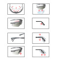ANTI MIST PROTECTIVE GLASSES G33,BLUE TRANSPARENT   "ACRTOOLS"