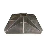 FASTENING SYSTEM legs & shock absorbers (SET) 305mm x 305mm, BIG FOOT