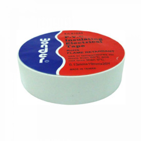 Electrician insulating tape 20m x 19mm,White colour from WONDER ....