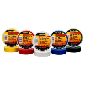 Electrician insulating tape 20m x 19mm,Black colour from SCOTCH 3M ...