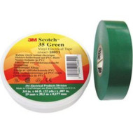 Electrician insulating tape 20m x 19mm,Green colour from SCOTCH 3M ...