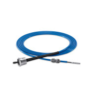 Flexible Shaft, Wet Tube Cleaning, Nylon Casing for Tube I.D. 9/16"-1" • GTC-703Q-35