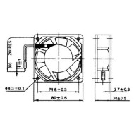 ΑΝΕΜΙΣΤΗΡΑΣ 08#08cm, ΤΕΤΡΑΓΩΝΟΣ ΜΕ ΚΟΥΖΙΝΕΤΟ, 220V, ACRTOOLS