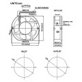 QUALITIVE FAN, HIGH SPEED, 220v,17.1x15.1x5.1cm,BALL BEARING, ACRTOOLS