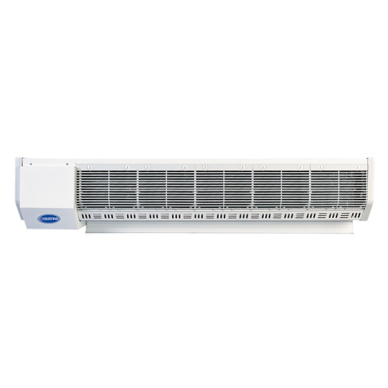 AIR CURTAIN LWH - 23, HEATED LEFT,DOOR WIDTH 1.20m, WATER TYPE (max 5.50m DOOR HEIGHT) "OLEFINI" AIR CURTAIN LWH - 23, HEATED LEFT,DOOR WIDTH 1.20m, WATER TYPE (max 5.50m DOOR HEIGHT) "OLEFINI"