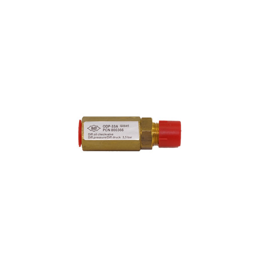 ΔΙΑΦΟΡΙΚΗ ΒΑΛΒΙΔΑ ΛΑΔΙΟΥ,CHECK VALVE,ODP-33A,3.5bar, ALCO