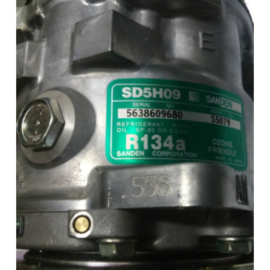 COMPRESSOR SD5H09 S5079 12V "SANDEN"
