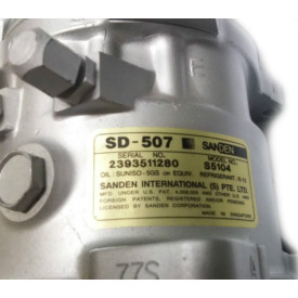 COMPRESSOR SD-507 S5104 12V "SANDEN"