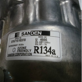 CAR COMPRESSOR SD7H15 4666 12V  "SANDEN"