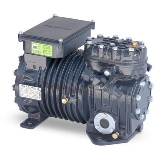 SEMI HERMETIC 2 DEGREE COMPRESSOR DS12VR.4X , 12.5HP,  GELPHA COMPRESSORS