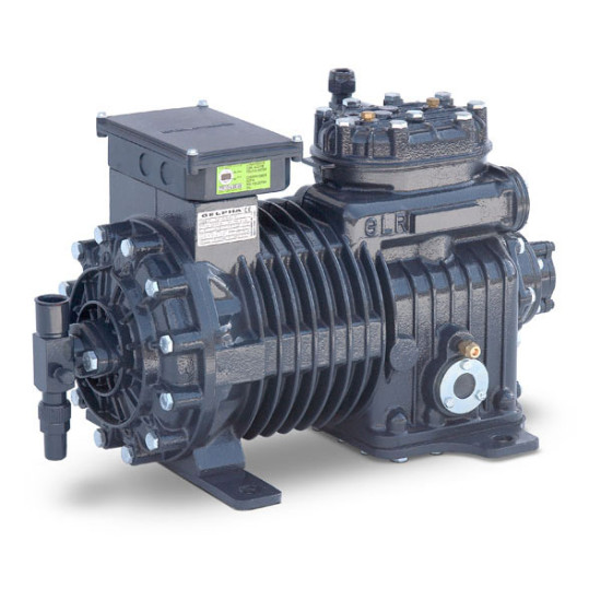 SEMI HERMETIC COMPRESSOR 4LR23.2X (42X-GLR-61.9), 2CYLINDERS, 4HP, GELPHA COMPRESSORS