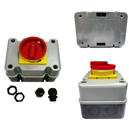 SWITCH On-Off, 40A, 230v, 4 pole, IP66, ASPEN... SWITCH On-Off, 40A, 230v, 4 pole, IP66, ASPEN...