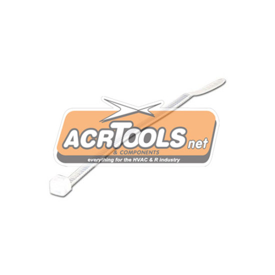 CABLE TIES FOR DUCTS, 920 # 9mm, ,0-270mm, WHITE  "ACRTOOLS"