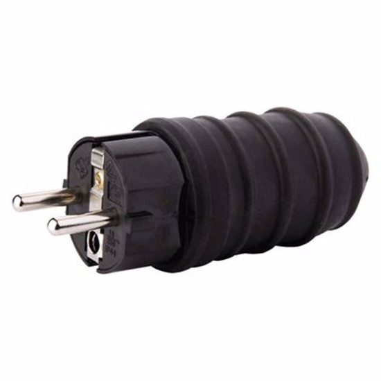 PLUG STRAIGHT GUM FORK for flexible cord IP44 - 16 amps , ACRTOOLS PLUG STRAIGHT GUM FORK for flexible cord IP44 - 16 amps , ACRTOOLS