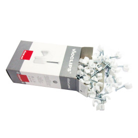 PLASTIC CLIPS 8/25 ROUND DIM