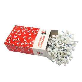 PLASTIC CLIPS 9/25 ROUND DIM
