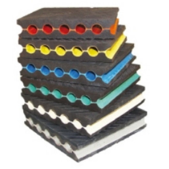 ANTIVIBRATION ELASTIC PAD ACR - EP 6#6 BLUE ANTIVIBRATION ELASTIC PAD ACR - EP 6#6 BLUE