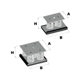 ANTIVIBRATION-MS.200 (2 Springs) BASE SPRING "ACRTOOLS"