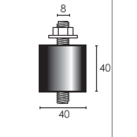 ANTIVIBRATION installpack ACR35Β hv, set of 4 pcs ACRTOOLS...