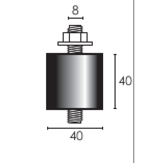 ANTIVIBRATION installpack ACR35Β hv, set of 4 pcs ACRTOOLS... ANTIVIBRATION installpack ACR35Β hv, set of 4 pcs ACRTOOLS...