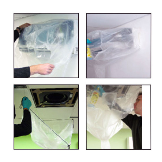Protective cover for cleaning split units,TieTite1,up to 930mm,Advanced engineering... Protective cover for cleaning split units,TieTite1,up to 930mm,Advanced engineering...