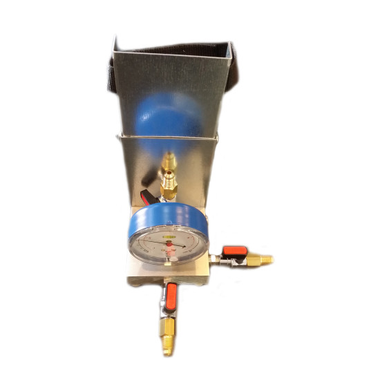 SEVICE VALVE WITH PLATFORM FOR R600/R290 CARTIDGES WITH GAUGE, ACRTOOLS SEVICE VALVE WITH PLATFORM FOR R600/R290 CARTIDGES WITH GAUGE, ACRTOOLS