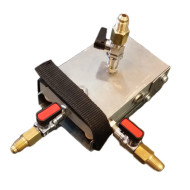 SEVICE VALVE WITH PLATFORM FOR R600/R290 CARTIDGES, ACRTOOLS