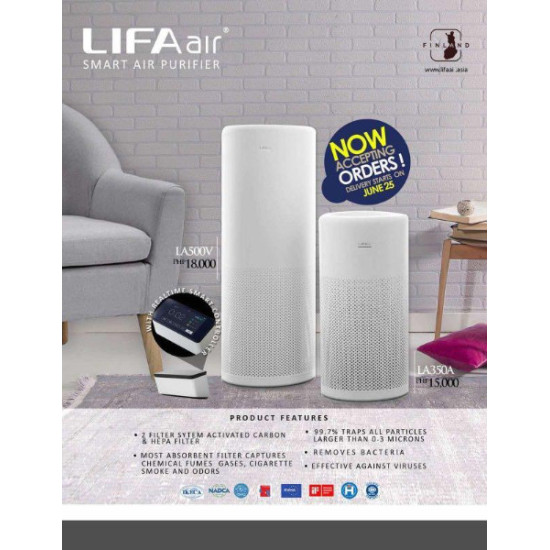 Air Purifier LA502C without Smart control ,LIFA air Finland ... Air Purifier LA502C without Smart control ,LIFA air Finland ...