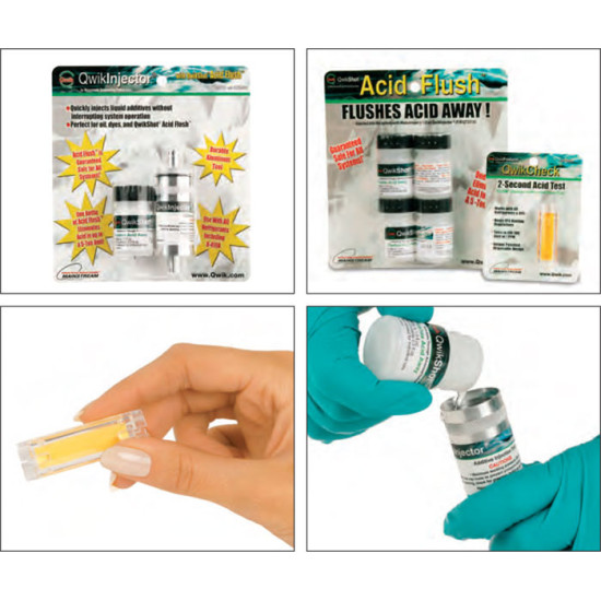 Removal of acid oils, Qwikshot, ADVANCED