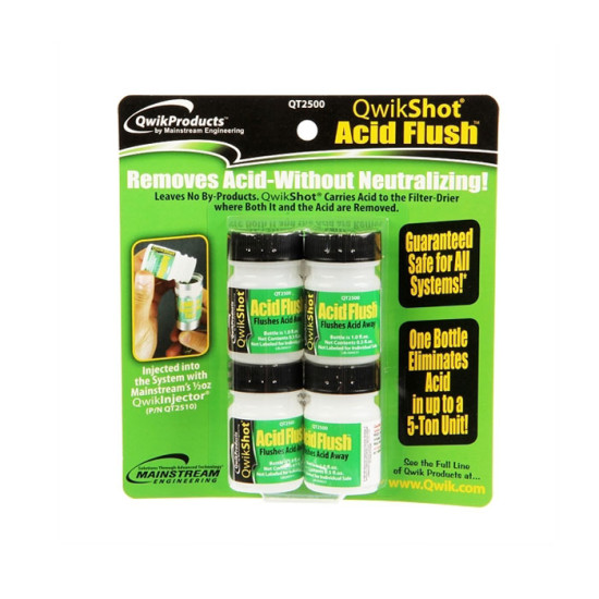 Removal of acid oils, Qwikshot, ADVANCED