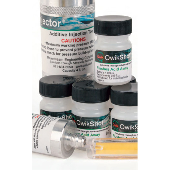 Removal of acid oils, Qwikshot, ADVANCED
