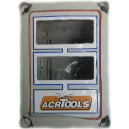 PLASTIC BOX OF ELECTRONIC CONTROLLER (2 SLOTS) "ACRTOOLS" PLASTIC BOX OF ELECTRONIC CONTROLLER (2 SLOTS) "ACRTOOLS"