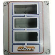 PLASTIC BOX OF ELECTRONIC CONTROLLER (3 SLOTS)  "ACRTOOLS"