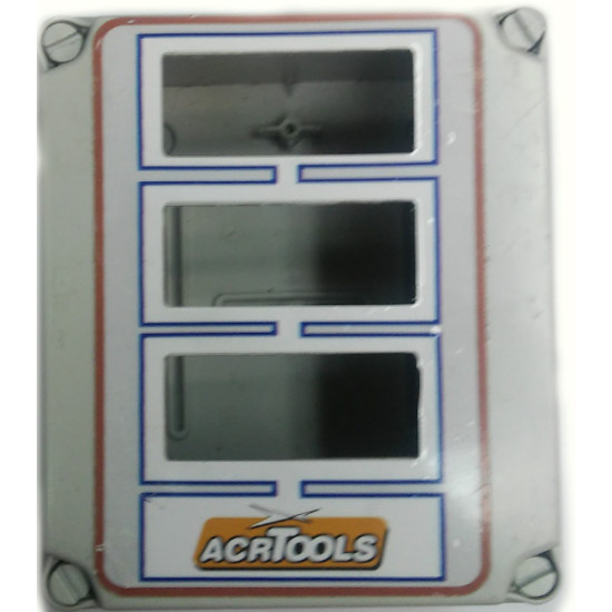 PLASTIC BOX OF ELECTRONIC CONTROLLER (3 SLOTS) "ACRTOOLS" PLASTIC BOX OF ELECTRONIC CONTROLLER (3 SLOTS) "ACRTOOLS"