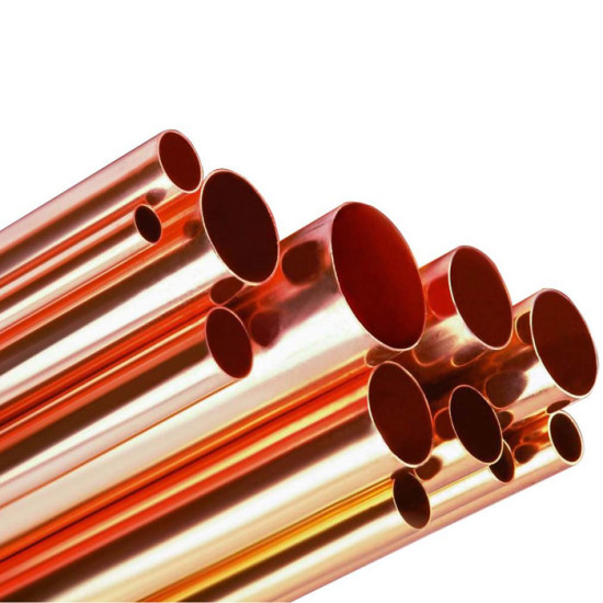 Copper tube straight 1 3/8", 4m, with plugs Copper tube straight 1 3/8", 4m, with plugs