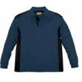 LONG SLEEVED POLO MNV-430 BLUE LARGE  "ACRTOOLS"