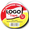 PVC ELECTRICAL TAPE for A/C WHITE without GLUE, 18m, LOGO PVC ELECTRICAL TAPE for A/C WHITE without GLUE, 18m, LOGO
