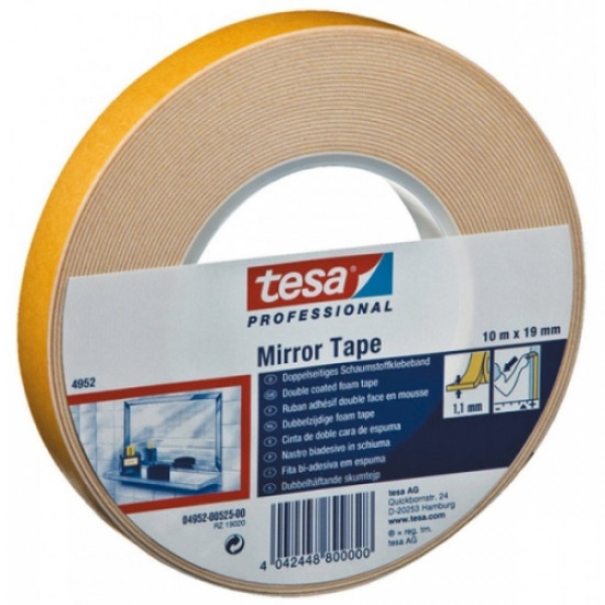 DOUBLE SIDED FILMIC High Performance TAPE , 10m x 19mm "Τesa" ... DOUBLE SIDED FILMIC High Performance TAPE , 10m x 19mm "Τesa" ...