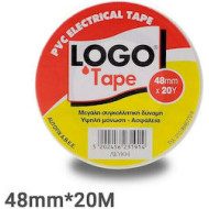 ΤΑΙΝΙΑ ΚΛΙΜΑΤΙΣΤΙΚΟΥ PVC , ΜΕ ΚΟΛΛΑ , ΑΣΠΡΗ , 20m , LOGO ...
