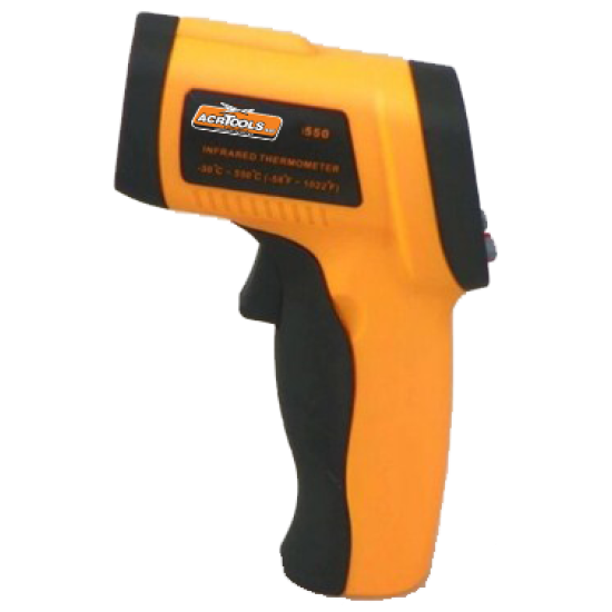 THERMOMETER INFRARED - Lasergun 1:12, -50/+550C, ACR550pro, ACRTOOLS ...