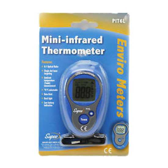 PIT6L--MINI INFRARED THERMOMETER,SUPCO PIT6L--MINI INFRARED THERMOMETER,SUPCO