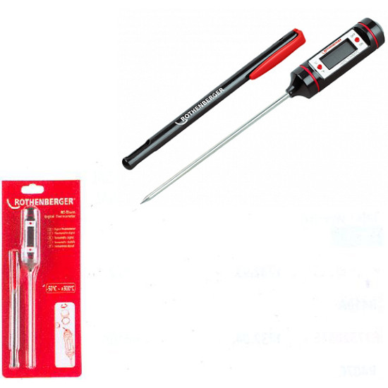 RoTherm Digital Thermometer, -50/+300, Rothenberger... RoTherm Digital Thermometer, -50/+300, Rothenberger...