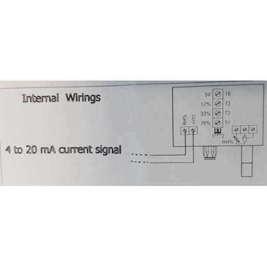 Humidity sensor wall mount,ΗΤ98,4-20mA,0-100%,ACRTOOLS ...