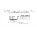 Controller with 4 programmable stages & alarm through pressure sensor,flush mount,PC235,12v --> 220v,ACRTOOLS...