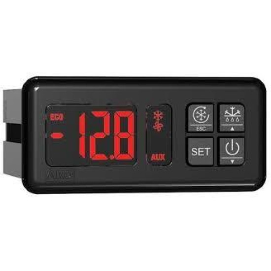 Temperature controller ,D14112,-50 / +150ºC,12-24V,off cycle defrost,decimal point,AKO ...