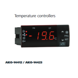 Temperature controller with 4 relay,14423,-50/+150ºC,230V,timer defrost,alarm,decimal point,AKO ...