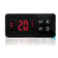 Controller D14726,4-20mA,up to 1000ºC,2 programmable outputs,230V,AKO...