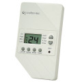 ERT100-LCD-IR - Wall mount 230VAC Thermostat, Heat-Pump configuration, 12-hour timer and an option for a Remote Control Unit ERT100-LCD-IR - Wall mount 230VAC Thermostat, Heat-Pump configuration, 12-hour timer and an option for a Remote Control Unit